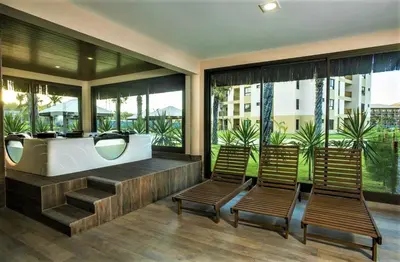 A planta de VG SUN Apartamento com vista para o mar - High speed internet