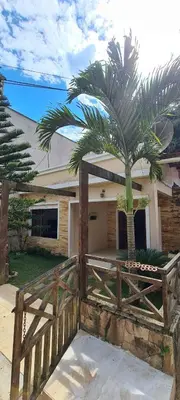 O edifício onde a casa de férias está situado