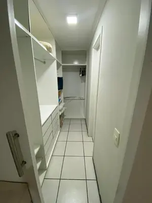 A planta de Flat Aconchegante - Praia de Iracema - Fortaleza - Ceará