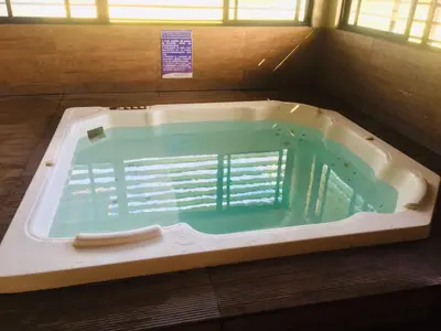 A planta de Apartamento Aquaville Pé na areia e Água coco