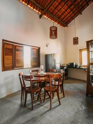 Uma televisão e/ou sistema de entretenimento em CASA SOLEIL icaraizinho