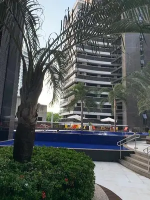 A piscina em ou perto de Landscape Platinum - Flat de frente para o Mar