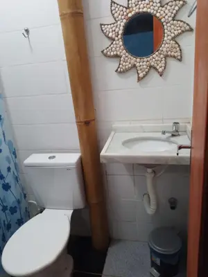 Uma casa de banho em EDEN Pousada