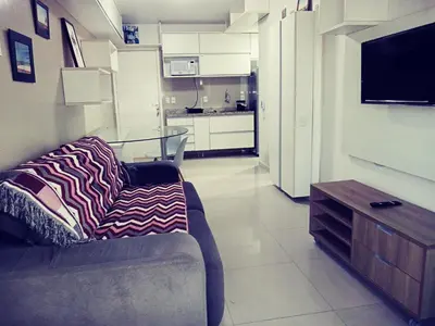 A cozinha ou kitchenette de Temporada VGFUN CONFORT UNICO