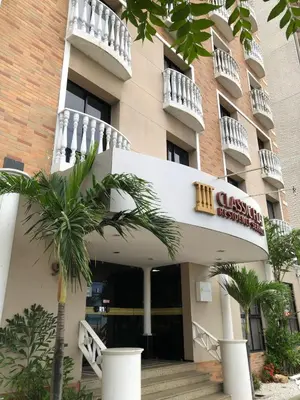 Uma varanda ou terraço em Classic Residence Ap 902