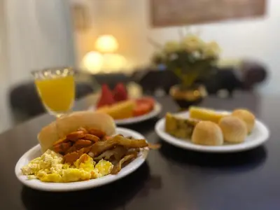 Refeições no hotel ou nas proximidades