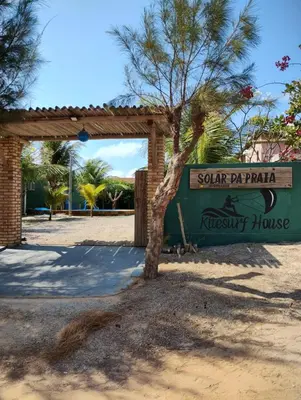 A planta de Solar da Praia Kitesurf House