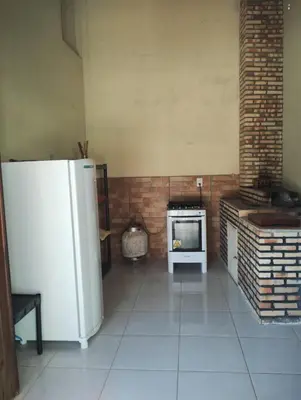 A cozinha ou kitchenette de Solar da Praia Kitesurf House