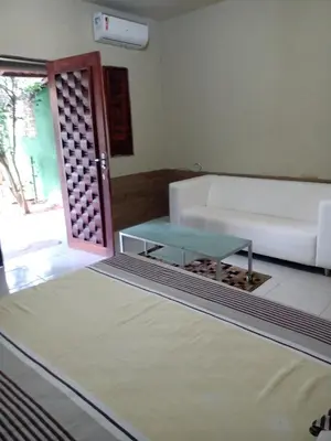 Uma cama ou camas num quarto em Solar da Praia Kitesurf House