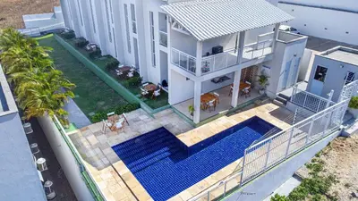 Uma varanda ou terraço em Beach Townhouses #C2 - Apartamento por Carpediem