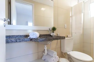 Uma casa de banho em Beach Townhouses #105 - Praticidade por Carpediem
