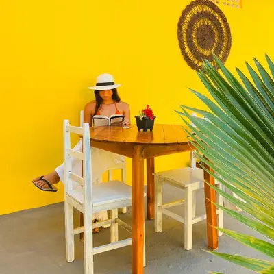 Os clientes hospedados em Encanto do Sol Hospedagem