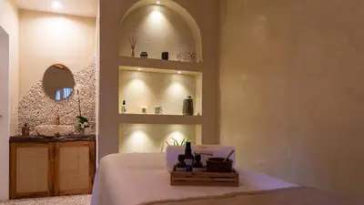 Uma cama ou camas num quarto em Preabeach Boutique Hotel & SPA