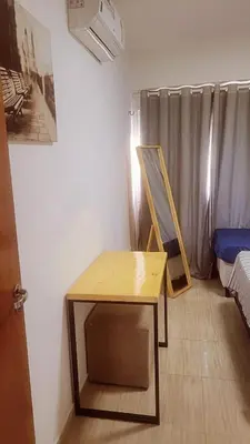 Uma cama ou camas num quarto em Condomínio Beach Place Cumbuco. Ap: 206, Bloco 2 Paradise...