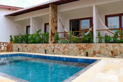 A piscina em ou perto de Pousada Casa de Hóspedes
