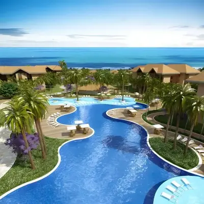 VG-Sun Deluxe Bungalow Cumbuco Beach View Top WiFi