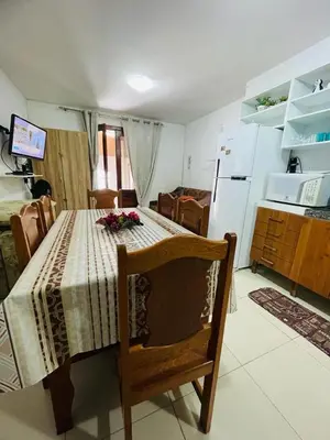 A cozinha ou kitchenette de Aluguel Apto. Triplex Guaramiranga.