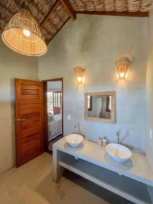 Uma casa de banho em Casa Vannina uma casa encantadora em Icaraizinho !