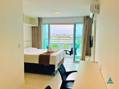 Uma cama ou camas num quarto em Fortaleza Sul by Holiday Stays