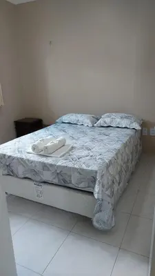 Uma cama ou camas num quarto em Sítio Via Láctea - Guaramiranga