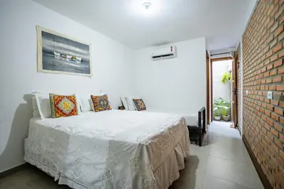 Uma cama ou camas num quarto em Ksa Zen Jeri
