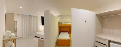 Uma cama ou camas num quarto em Villa Paririö