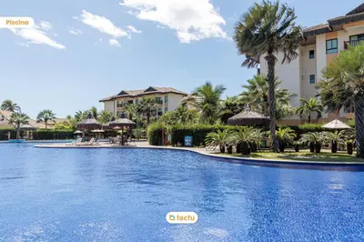 A piscina em ou perto de Apartamento gigante VG Sun Cumbuco por Tactu