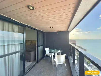 Uma vista do mar geral ou uma vista do mar a partir da casa de férias