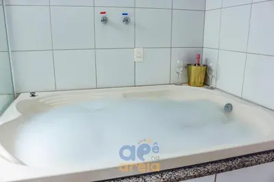 A planta de Apê na Areia 3Qtos para Famílias Grandes! Pertinho do Beach Park, acesso direto para a praia e Lazer Completo