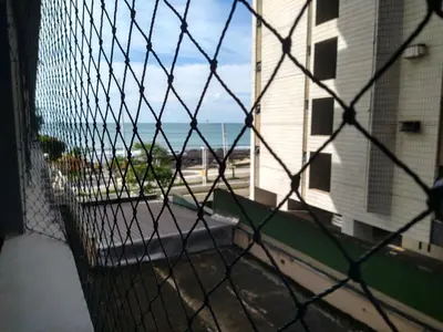 Uma varanda ou terraço em Vila Costeira Beira Mar 104 Praia do Meireles