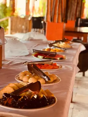 Refeições na casa de hóspedes ou nas proximidades