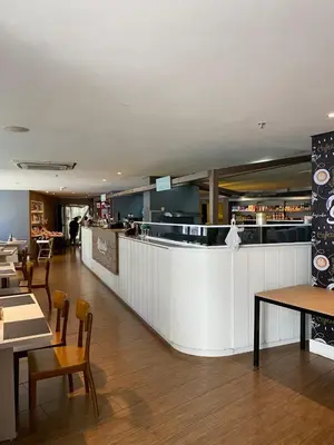 A área de bar ou lounge em Landscape VIP Fortaleza