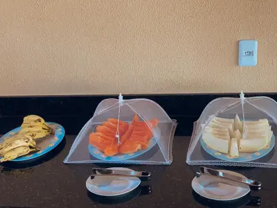 Refeições no apartamento ou nas proximidades