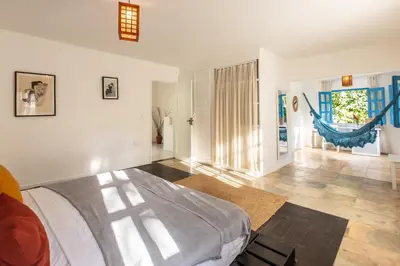 Uma cama ou camas num quarto em Casa Ryokan