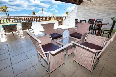 Uma varanda ou terraço em Cumbuco Ocean View
