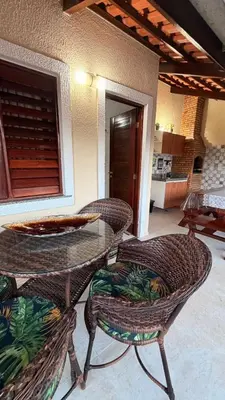 Uma área de estar em TRIPLEX SOLAR CASA BRANCA