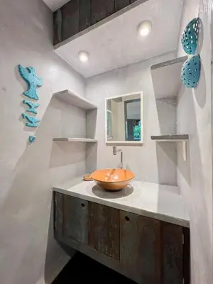 A cozinha ou kitchenette de Casa Zulu - Vila Umoya