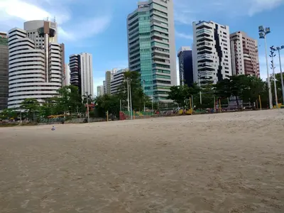 Uma praia em ou perto do aparthotel