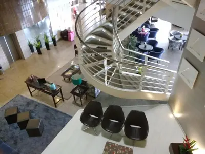 A planta de Flat particular no Blue Tree Fortaleza