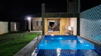 A piscina em ou perto de Pé na Areia