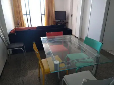 A planta de Flat Vista sensacional 4 pessoas