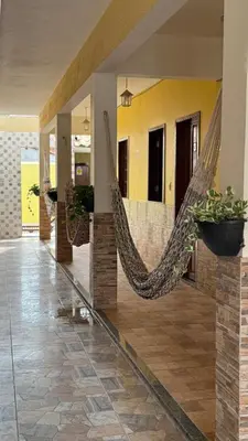 A área de receção ou átrio de Pousada Linhares