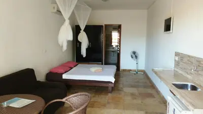 Uma cama ou camas num quarto em Casa Martina