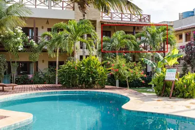 A piscina em ou perto de Apartamento Breezes