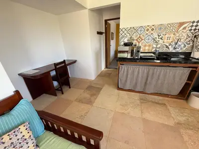 A cozinha ou kitchenette de Aldeias Guajiru Apart