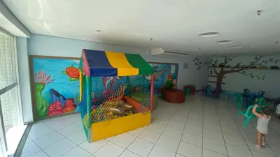 O clube infantil de Apartamento Beira Mar Fortaleza Beach Class