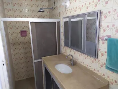 Uma casa de banho em Maravilhoso Apartamento. Vista p/ Praia do Futuro