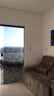 Uma área de estar em Sua casinha de kitesurf em Icapui e Tibau