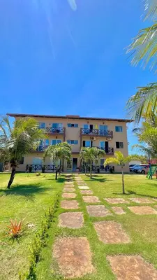O edifício onde o apartamento está situado