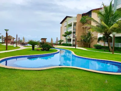 A piscina em ou perto de TERRAMARIS DUPLEX LUXO - FRENTE MAR
